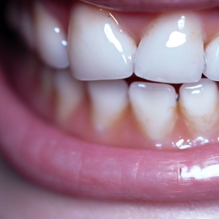Białe plamy na zębach po wybielaniu
