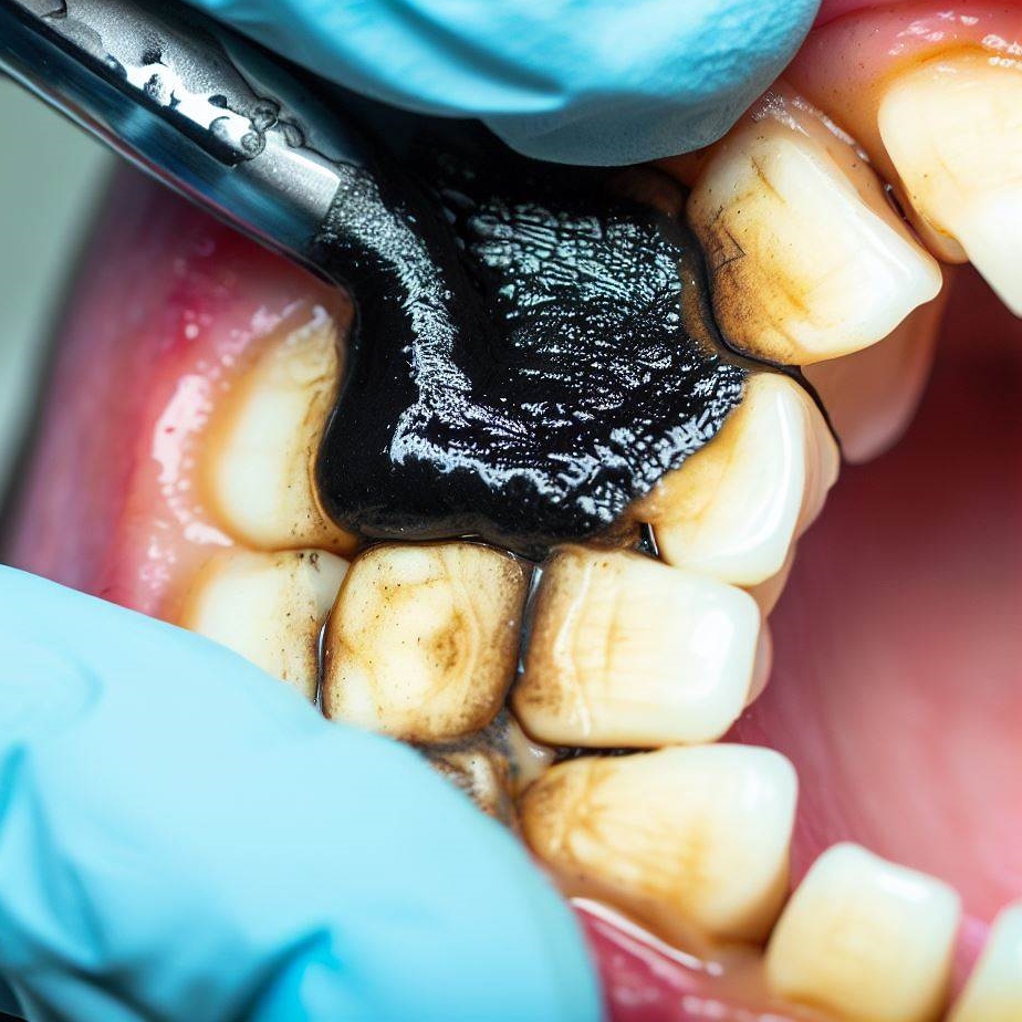 Czarny osad na zębach: jak go usunąć?