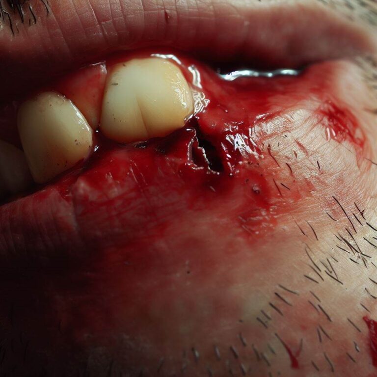 Gojenie się rany po wyrwaniu zęba